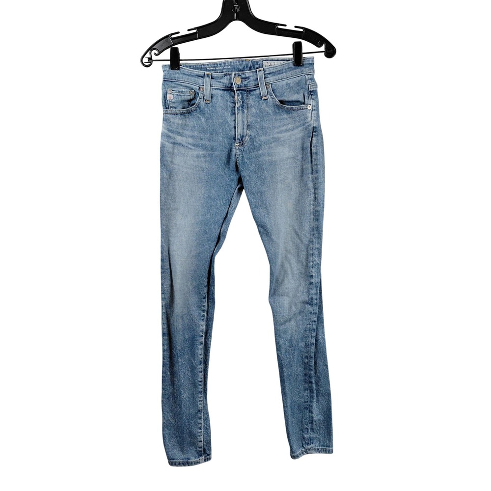 AG Adriano Goldschmied Farrah Skinny Ankle High Rise Jeans Light Wash Womens 26R
